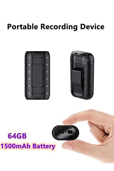 Makrystorm 12 Days Long Battery Life 64G Magnetic Voice Activated Recorder wi...