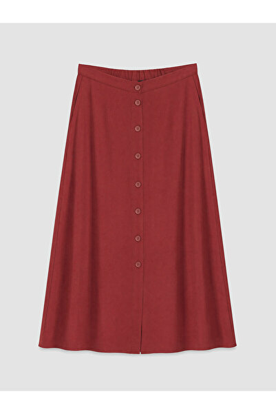 LC Waikiki Özmarka New Season Elastic Waist A-Line Skirt