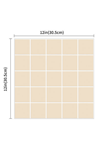 Choice7 10 sheets VP619 10pcs 3D Self-Adhesive Premium Wall Tile Stickers for...