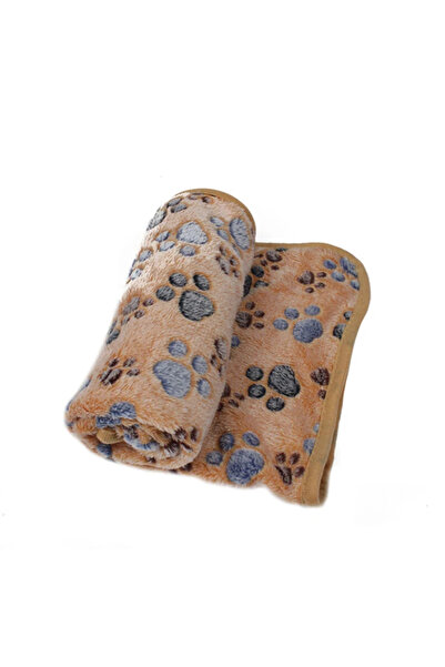 Choice5 L brown Warm Fluffy Pet Bed Blanket Thick Soft Wool Plush Mat Breatha...