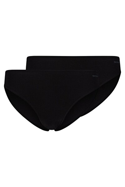 Skiny Damen Slips, 2er Pack - Advantage Cotton Stretch, High Leg Briefs, Baum...