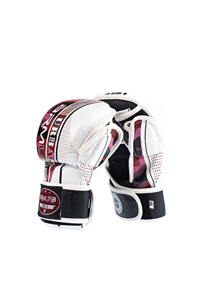 ARMURA Mănuși MMA roșii cu camuflaj urban