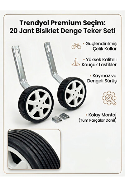 efor bike 20 jant bisiklet denge tekeri