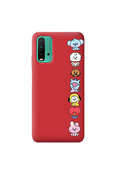 Other Xiaomi Poco M3 Lovely animals Red Colored Silicone TPU Θήκη