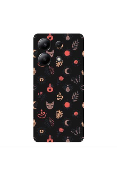 Other Xiaomi Redmi Note 13 4G Magic potion Black Colored Silicone TPU Θήκη