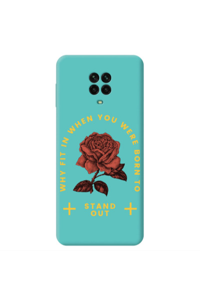 Other Xiaomi Redmi Note 9 Pro Stand out Turquoise Colored Silicone TPU Θήκη