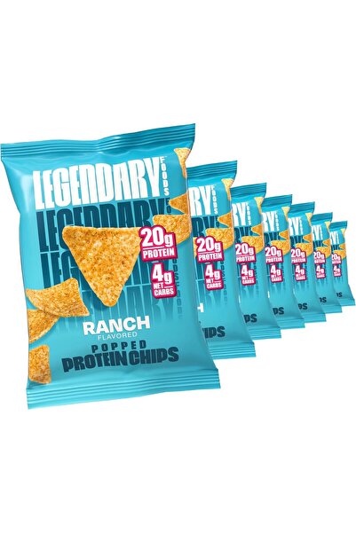 LEGENDARY FOODS 20gr Protein Chips - Keto Friendly, Gluten Free, Low Carb, Lo...