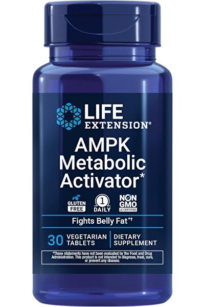 Life Extension منشط التمثيل الغذائي AMPK (30 قرص نباتي)