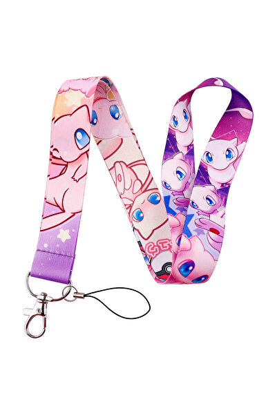 Choice 1 Lanyards Keychain Animated Cartoon Badge Holder ID Pass Hang Rope La...