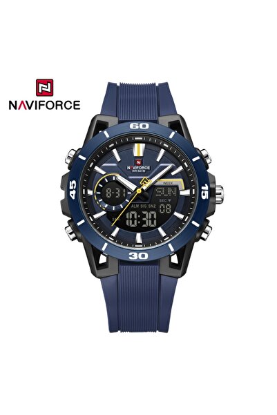 Choice7 ساعة NAVIFORCE BBEBE NAVIFORCE للرجال بشاشة مزدوجة ومقاومة للماء حتى ...