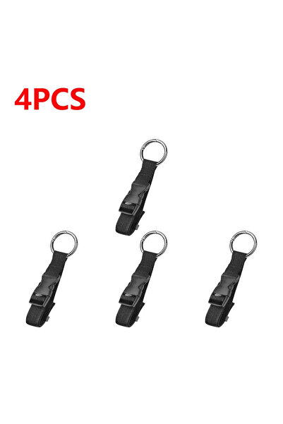Choice5 APWIKOGER 4PCS black Travel Luggage Fixed Strap Backpack External Str...