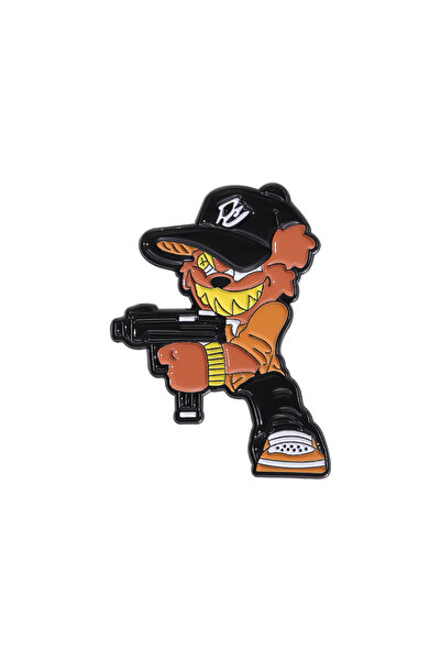 Choice MJ185 Retro Mexican Metal Hat Clip Pins Enamel Pins Cartoon Boy Baseba...