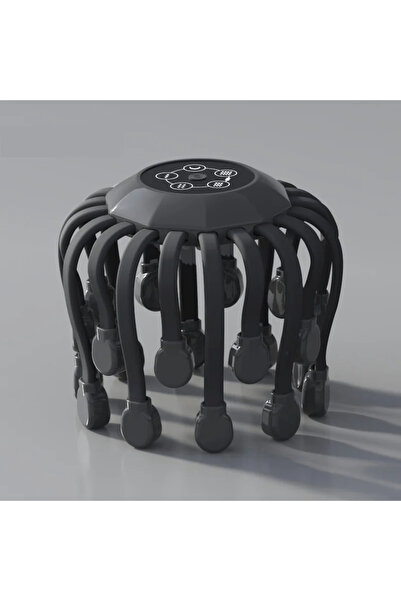Choice1 black 20Massage Heads Orange Scalp Head Massager Red Light Octopus Sc...