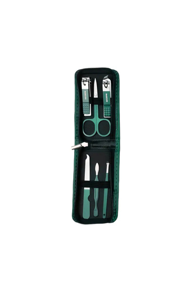 Choice1 Green 6 pcs set 6/9 Pcs Portable Nail Clipper Multi Kit with Cuticle ...