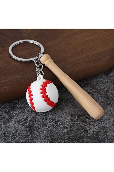 Choice baseball Simulated Baseball Pendant Keychain Unisex Sports Games Souve...