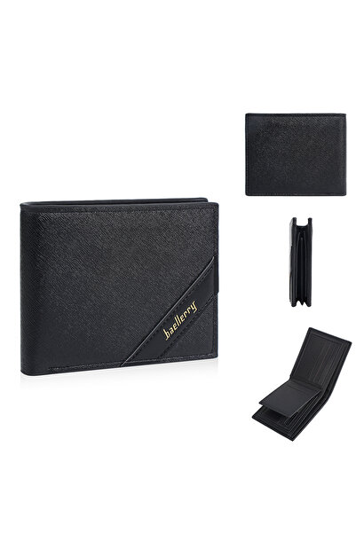 Choice1 black Baellerry Men's RFID Blocking Wallet Short Bifold, Premium Anti...