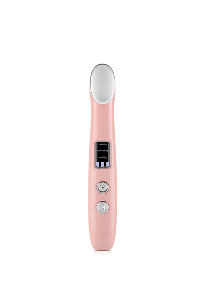 Choice Pink Vibration Red Light Eye Massager Pen Hot Compress Beauty Anti Wri...