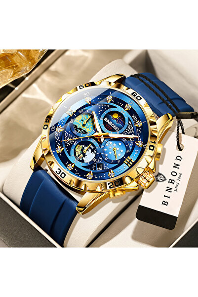 choice2 6 BINBOND Luxury quartz watches for men luminous waterproof auto date...