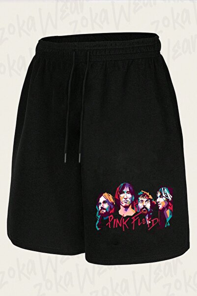 ZOKAWEAR Unisex Pink Floyd V22 Design Printed Shorts