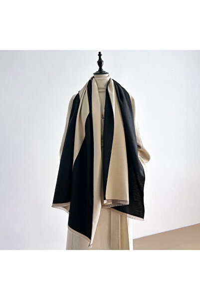 Choice1 black 2025 New Women's Winter Wool Scarf - Long Warm Cashmere-Like So...