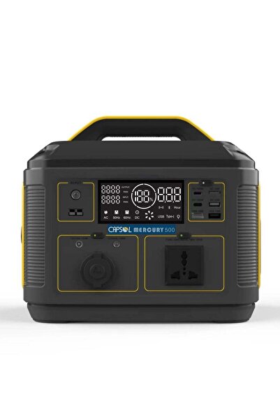 SOLARIS Solutions MERCURY 500 Portable Power Station 403Wh 500W, Solar Genera...