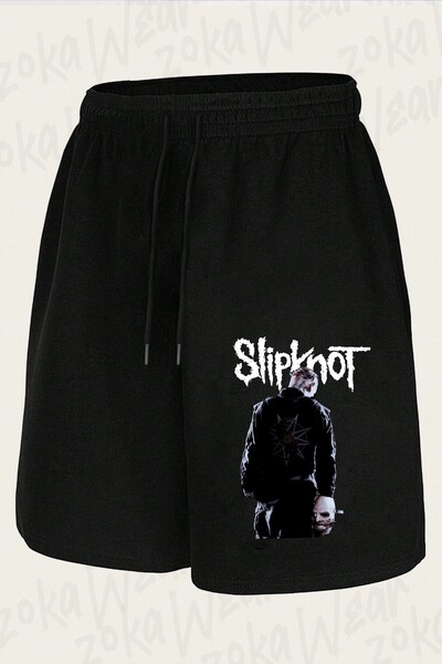 ZOKAWEAR Unisex Slipknot V21 Design Printed Shorts