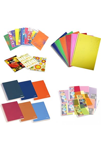 Notte دفتر ملاحظات A4 مسطر بـ 120 ورقة