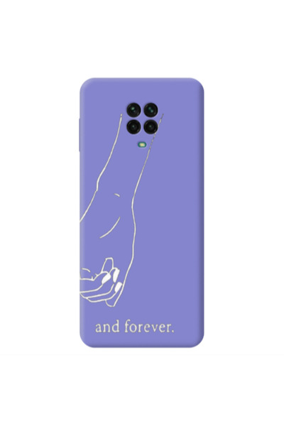 Other Xiaomi Redmi Note 9 Pro And forewer Purple Colored Silicone TPU Θήκη