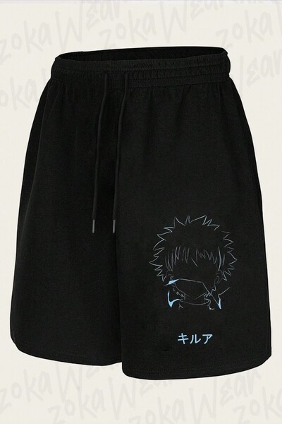 ZOKAWEAR Unisex Killua, Hunter X Hunter Design Printed Shorts