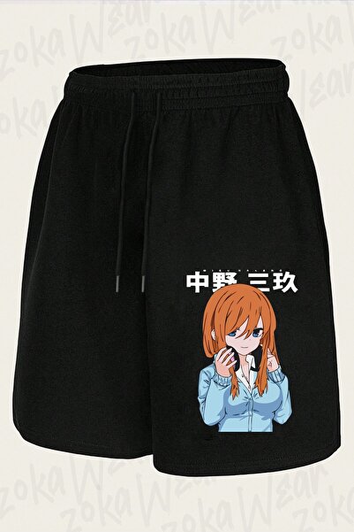 ZOKAWEAR Unisex Miku Nakano Girls Manga Character Design Σορτς με στάμπα