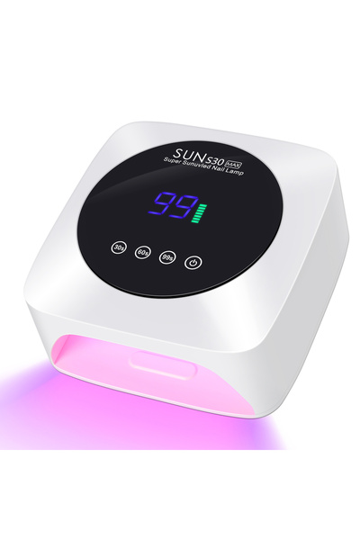 Choice3 مصباح أظافر احترافي EU S30: 57 مصباح LED، 3 مؤقتات، مستشعر ذكي ووظيفة...