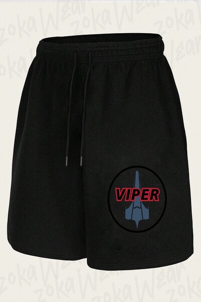 ZOKAWEAR Unisex Battlestar Viper Mark Design Printed Shorts