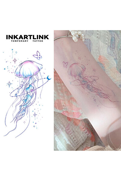 Choice CY014-0814L INKARTLINK Temporary Tattoo Stickers Waterproof Color Prin...
