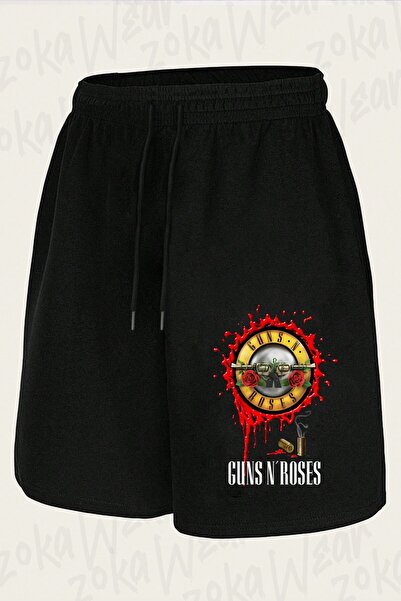 ZOKAWEAR Unisex Guns N Roses V17 Design Printed Shorts