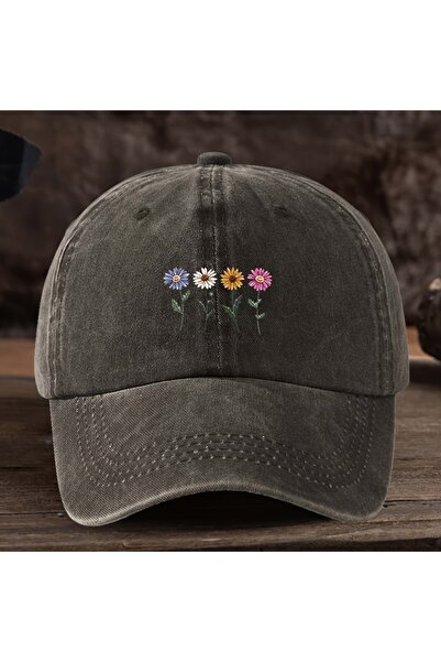 Choice4 Adjustable coffee Men's outdoor baseball cap, stylish and versatile w...