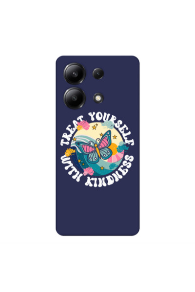 Other Xiaomi Redmi Note 13 4G Kindless Yourself Dark blue Colored Silicone TP...