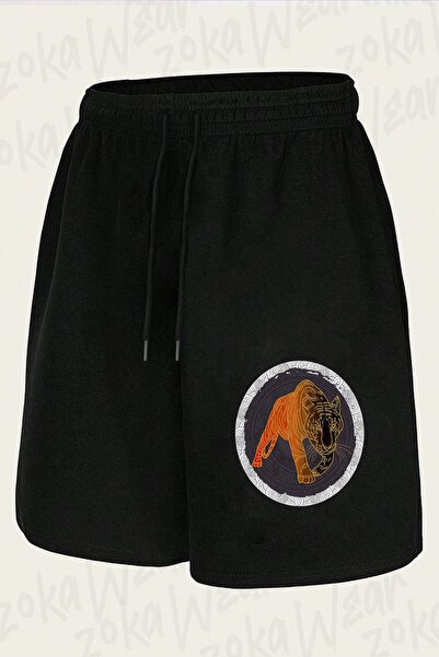 ZOKAWEAR Unisex Kaplan V2 Design Printed Shorts
