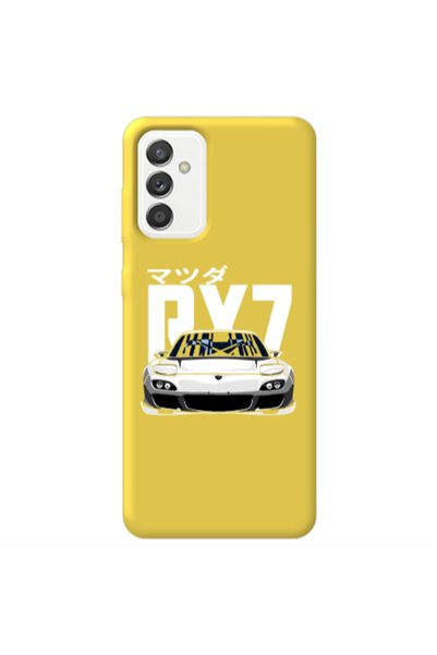 Other Samsung M13 Car Rx7 Yellow Colored Silicone TPU Θήκη