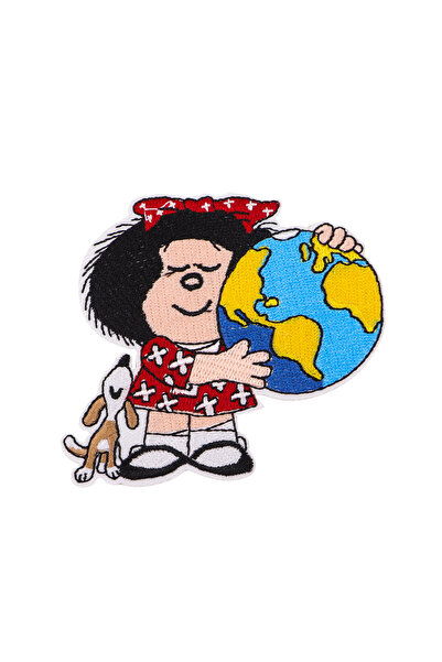 Choice 2 Cartoon Girl Patches On Clothes Funny Character Embroidered Patches ...