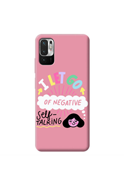 Other Xiaomi Redmi Note 10 Pro 5G Let go Self talking Pink Colored Silicone T...