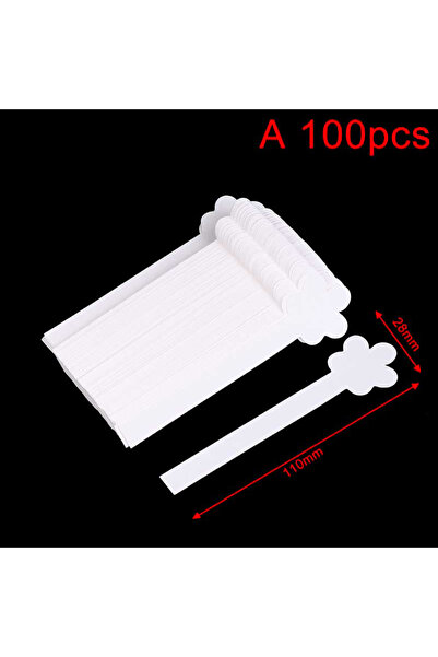 Choice A Hot！100/500Pcs Tester Strips Fragrance Disposable White Smell Paper ...
