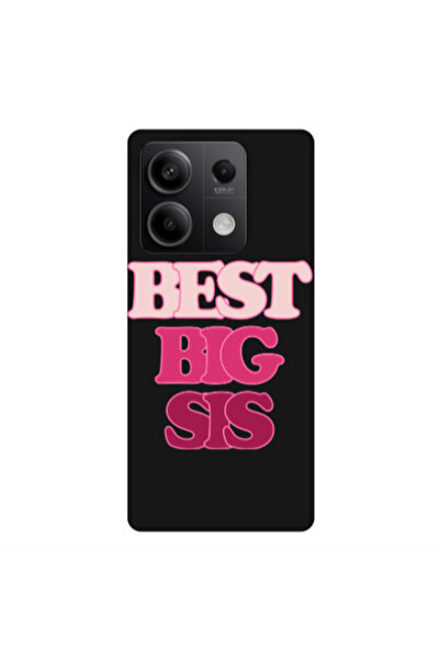 Other Xiaomi Redmi Note 13 5G Be Creative Black Colored Silicone TPU Θήκη