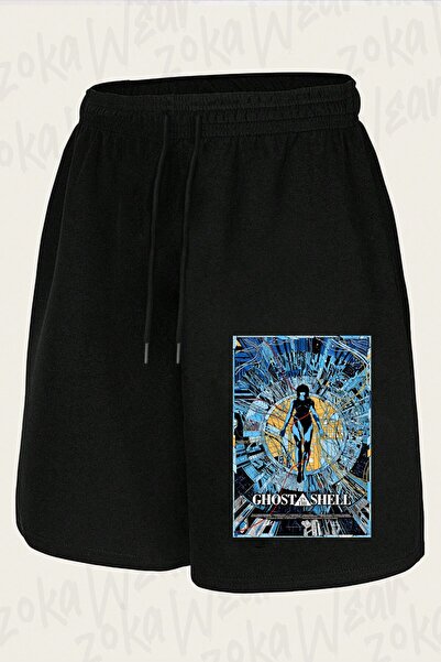 ZOKAWEAR Unisex Ghost in the Shell I Design Printed Shorts
