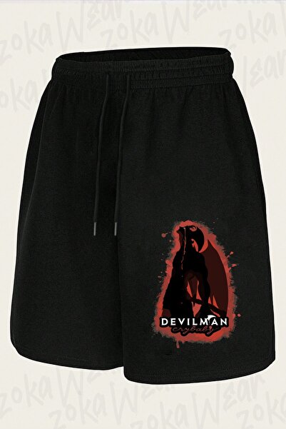 ZOKAWEAR Unisex Devilman Crybaby Akira Fudo dizajn šortsa sa printom