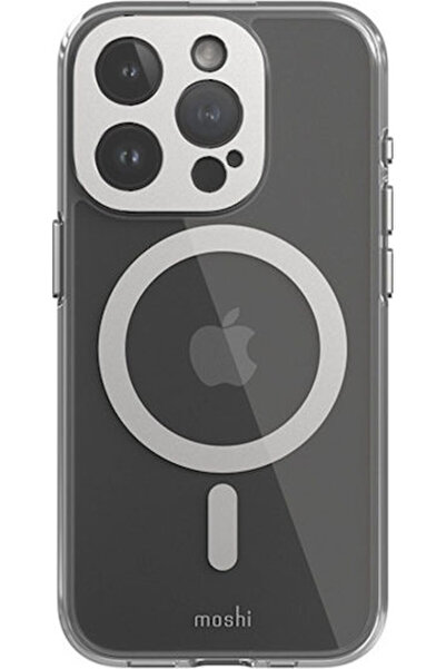 Moshi Husă portofel Iglaze din silicon gri (iPhone 15 Pro) Cod: 99MO231003