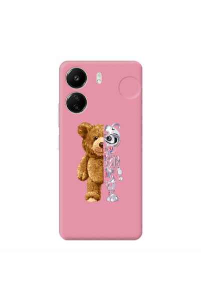 Other Xiaomi Redmi 13C Glacier Pink Colored Silicone TPU Θήκη