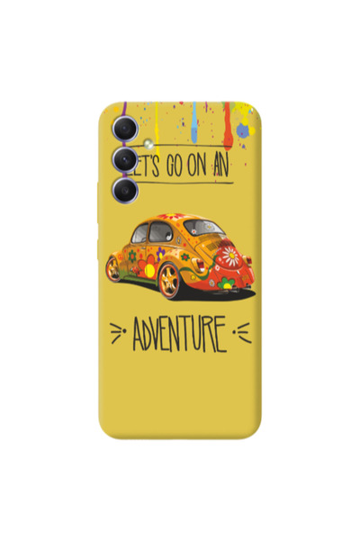 Other Samsung A34 Adventure Yellow Colored Silicone TPU Θήκη