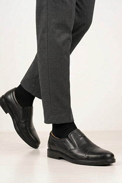 Dericibey 07-L1 Men's Orthopedic Comfortable Sole Genuine Leather Shoes