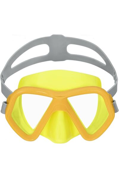 BESTWAY Dominator Children's Swimming Goggles 3-6 Years Old Swimming Glasses Yellow