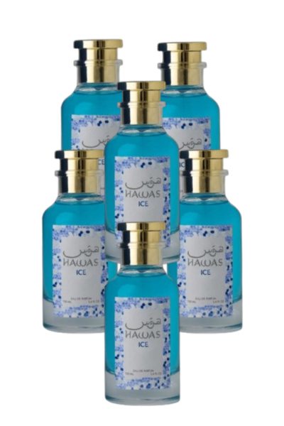 Hawas 6 Pieces Ice Perfume 100ML
